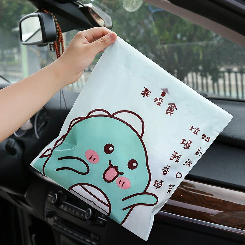 Автомобильный мешок для мусора Портативный одноразовые пакеты прилипания Тип