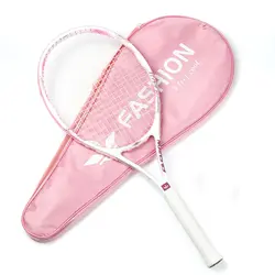 Профессиональная ракетка для тенниса из углеродного волокна 50-55LBS для взрослых с сумкой струны Tenis ракетка Padel Женская Мужская Спортивная