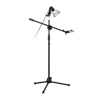 

Professional Photography Light Stand Kit 140cm Durable Floor Tripod Stand Kit for Live Streaming Video Shooting Photography