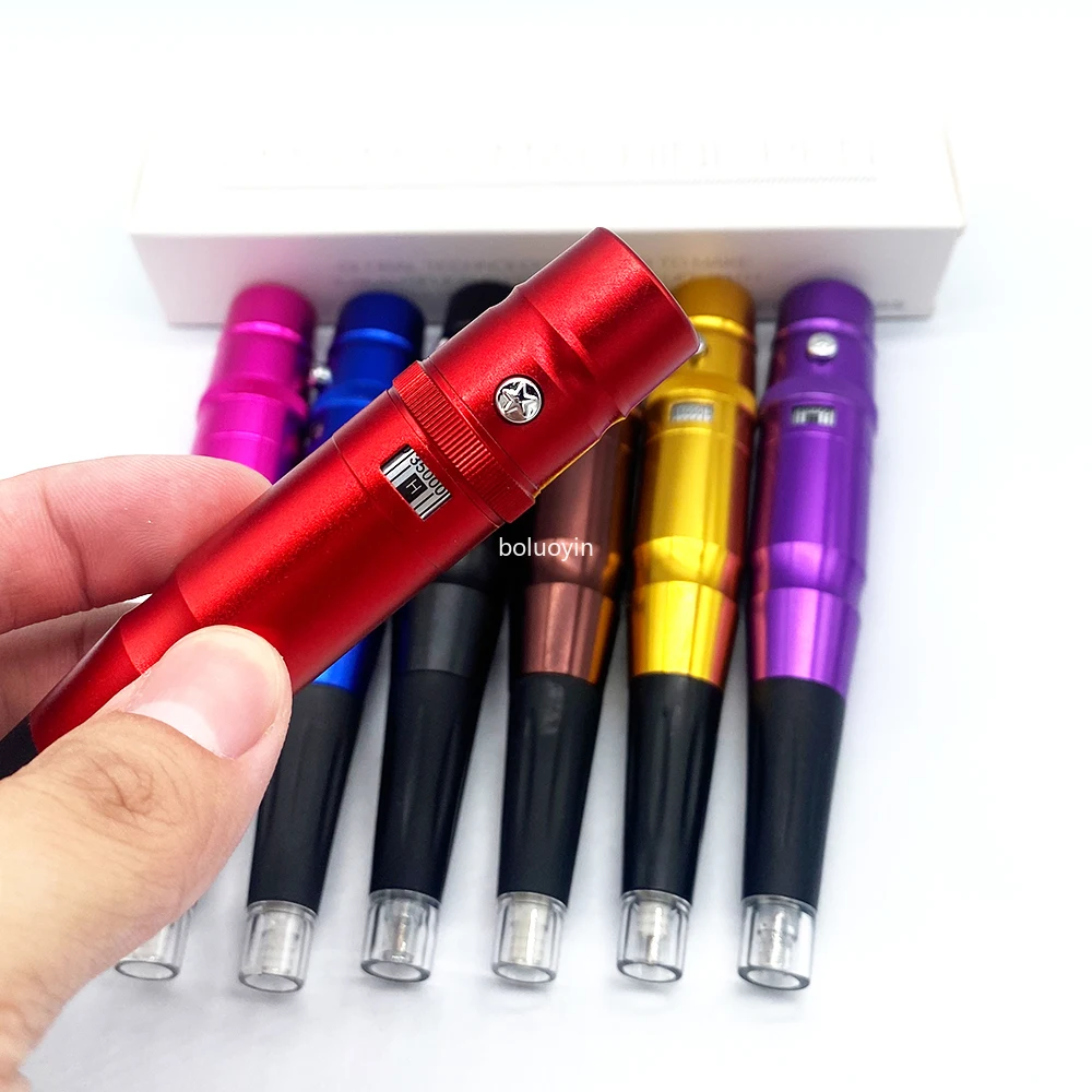 Hot Sell Dermograph Universal Swiss Motor Permanent Makeup Eyebrow Eyeliner Lip Pen Beauty Tattoo Machine With Universal Needles