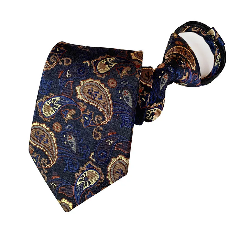 33 цвета Роскошный мужской предварительно завязанный Галстук унисекс тканые жаккардовые полосы Пейсли плед галстук с молнией вечерние платья Свадебный галстук подарок - Цвет: LD-B02