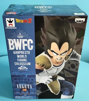 

Spot Original Banpresto Dragon ball Z DBZ World Figure Colosseum SC9 BWFC2 Vegeta Model Figurals Brinquedos