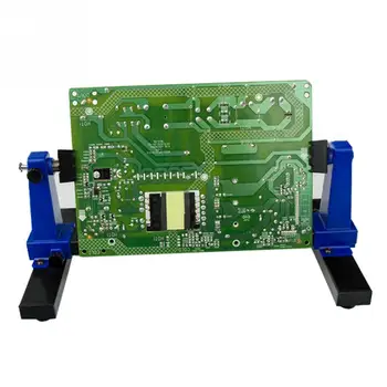 

360 Degree Rotation Adjustable Printed Circuit Board Holder Frame PCB Soldering and Assembly Stand Clamp Fixture Jig Tool