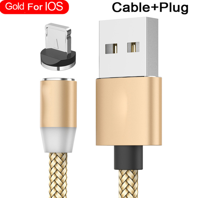 Magnetic Charging Cable 3M Micro USB Cable For Samsung Android Mobile Phone Type-C Charging For iPhone Micro USB Cable