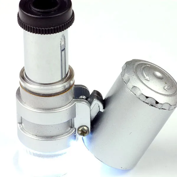 Увеличительная линза микроскопа для мобильного телефона, 60X оптический зум, телескоп, камера, светодиодный объектив для iPhone 5S 6, samsung
