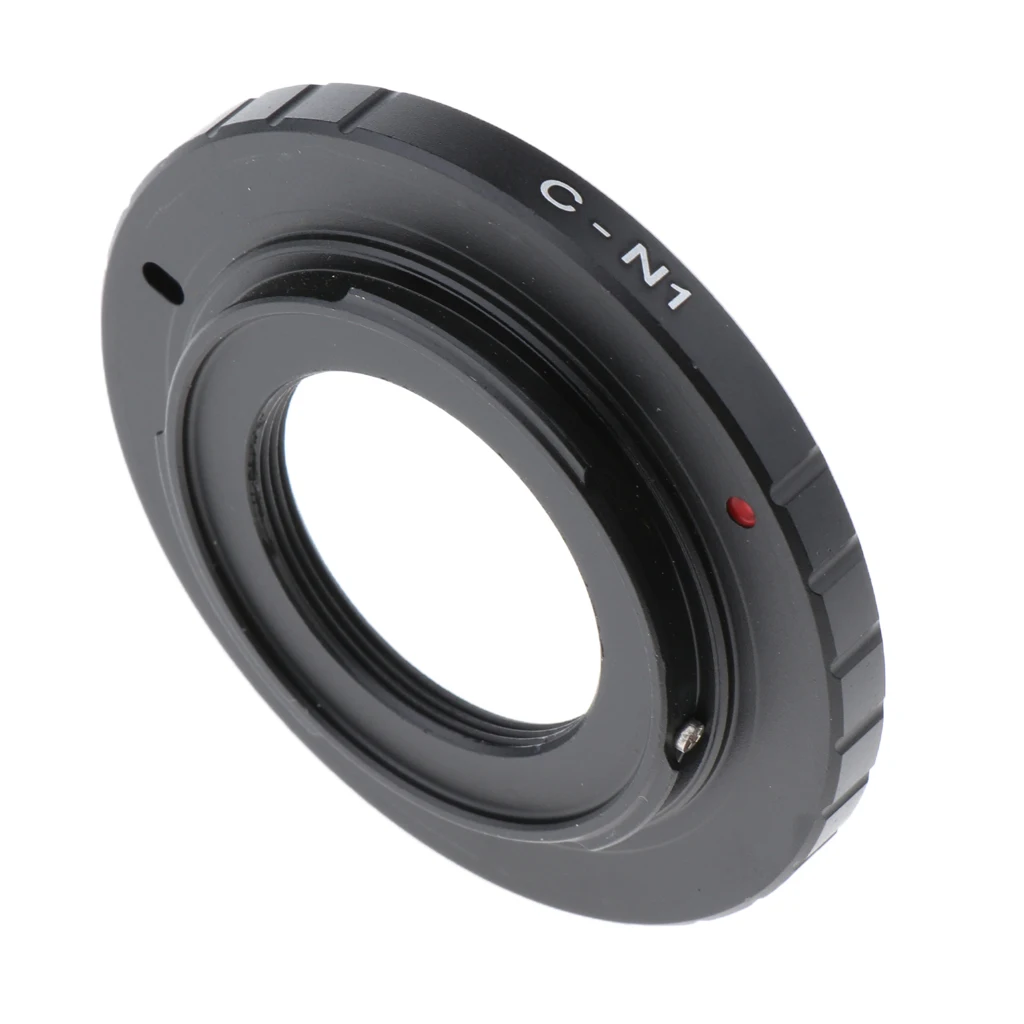 Manual C Mount Lens Adapter Converter for Nikon Mirrorless Camera Body Accessory Metal