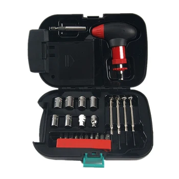 

24pcs Multifunction Socket Set Car Repair Tool Wrench Screwdriver Combo Tools Kit Auto Repairing Tool Set