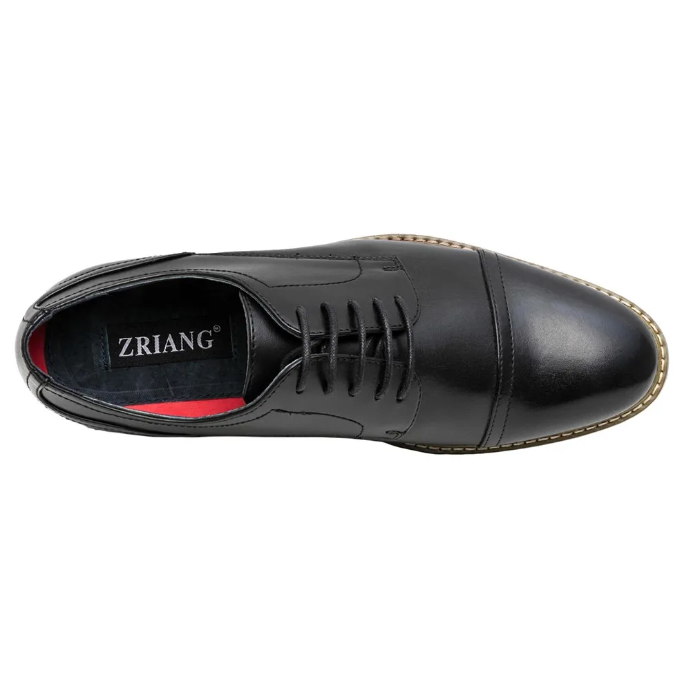 ZUSIGEL/Новинка; Повседневная обувь в деловом стиле; мужские туфли-оксфорды из натуральной кожи; официальная Мужская обувь; Мужская обувь из натуральной кожи; американские размеры 7-13