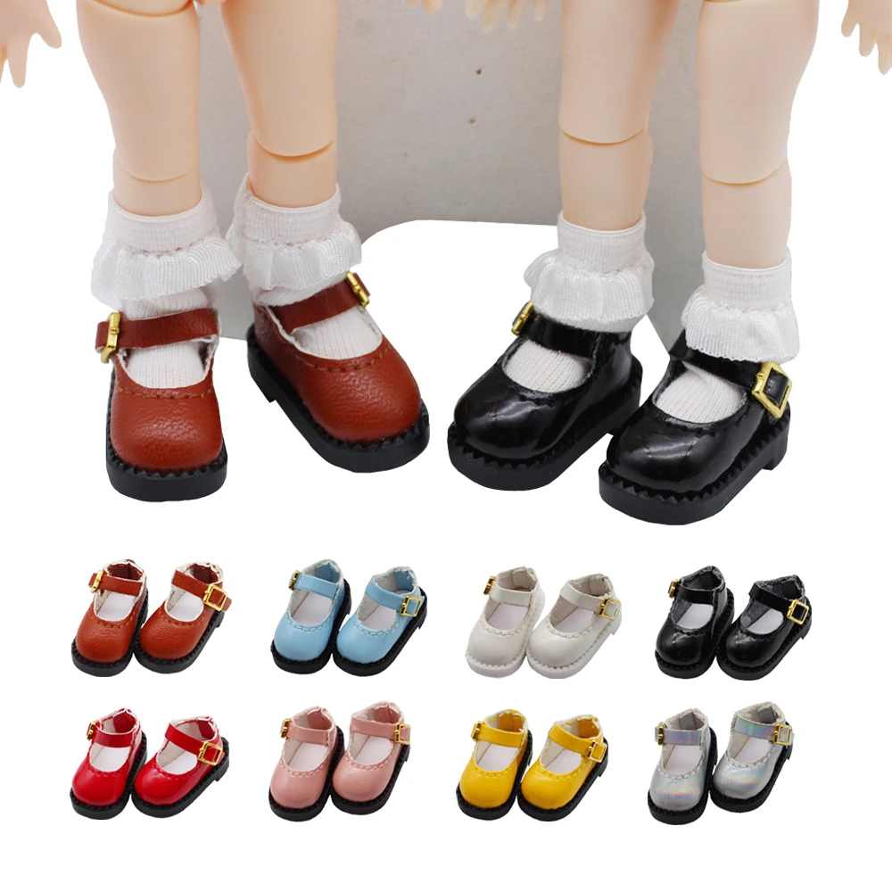 Doll Shoes 1Pair 1/12 BJD ob11 For Obitsu11 GSC DOD Body Dolls Socks OB11 Princess Clothes Accessories Toys