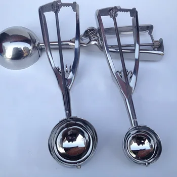 

Tools Accessories Stainless Spring Dish Size Wholesale Handle Potato Home Useful Spoon Ice Cream Ball 4CM 5CM 6CM Watermelon