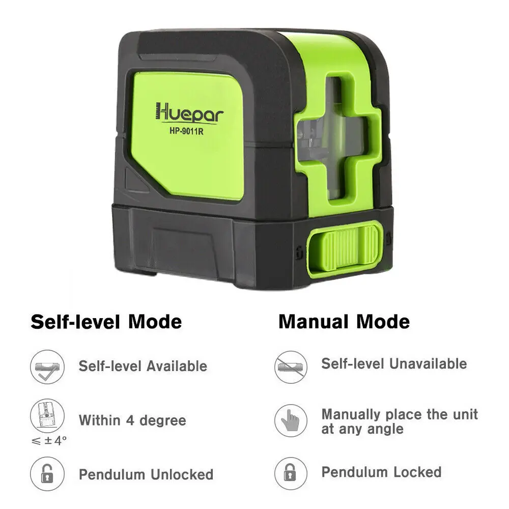 huepar ferramenta de nivel laser 9011r com 01