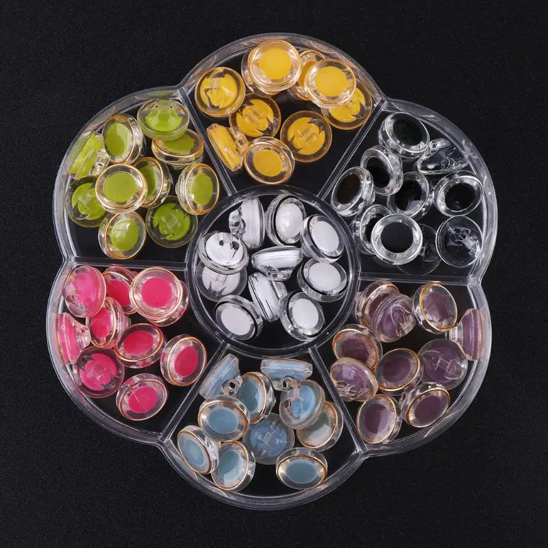 70 шт Пластик Безопасность глаза кнопка Пришить Медведь кукла животных мягкие