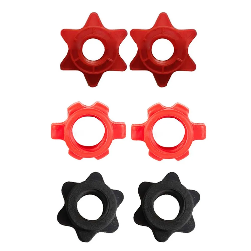 Anti-slip Weight Lifting Accessories Dumbbell Bar Plug Barbell Bar Clip Handbell Clip Lock Screw Nut Barbell Collar weight lifting accessories
