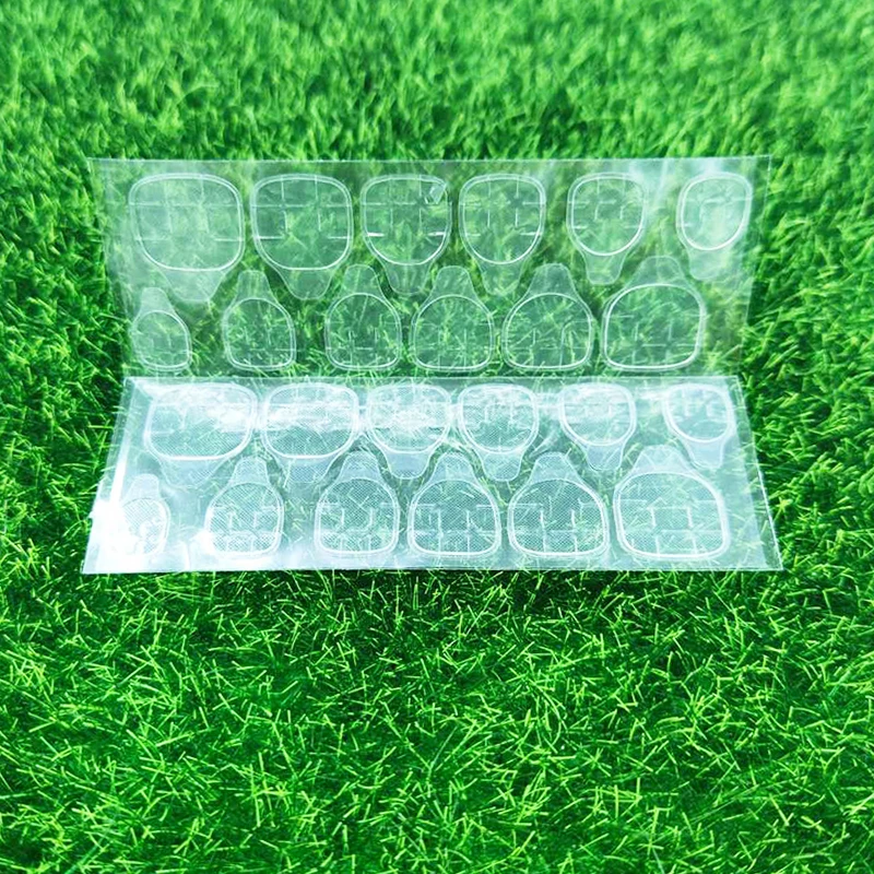 GAM-BELLE 120pcs Double Sided False Nail Art Adhesive Tape Glue Sticker DIY Tips Fake Nail Acrylic Manicure Gel Makeup Tool