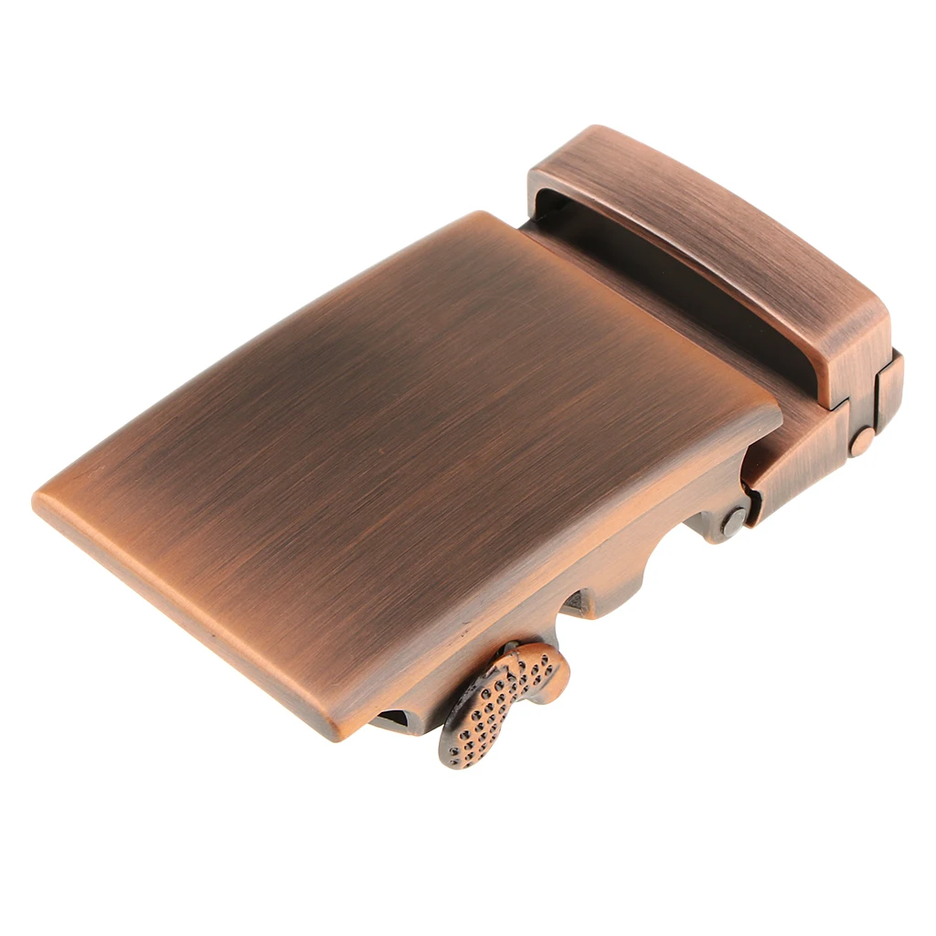 Mens Ratchet Belt Buckle, Automatic Slide Buckle For Belt Strap 34-36mm