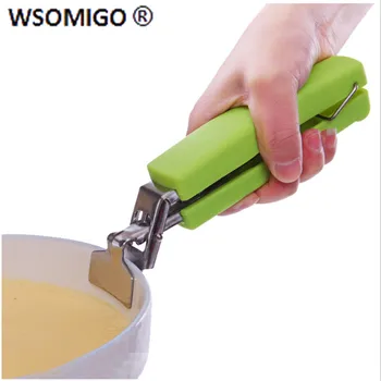 

1pcs Kitchen Accessories Stainless Steel Multi-function Bowl Grab Kitchen Gadget Anti-scalding Bowl Clip Kitchen Cozinha-S