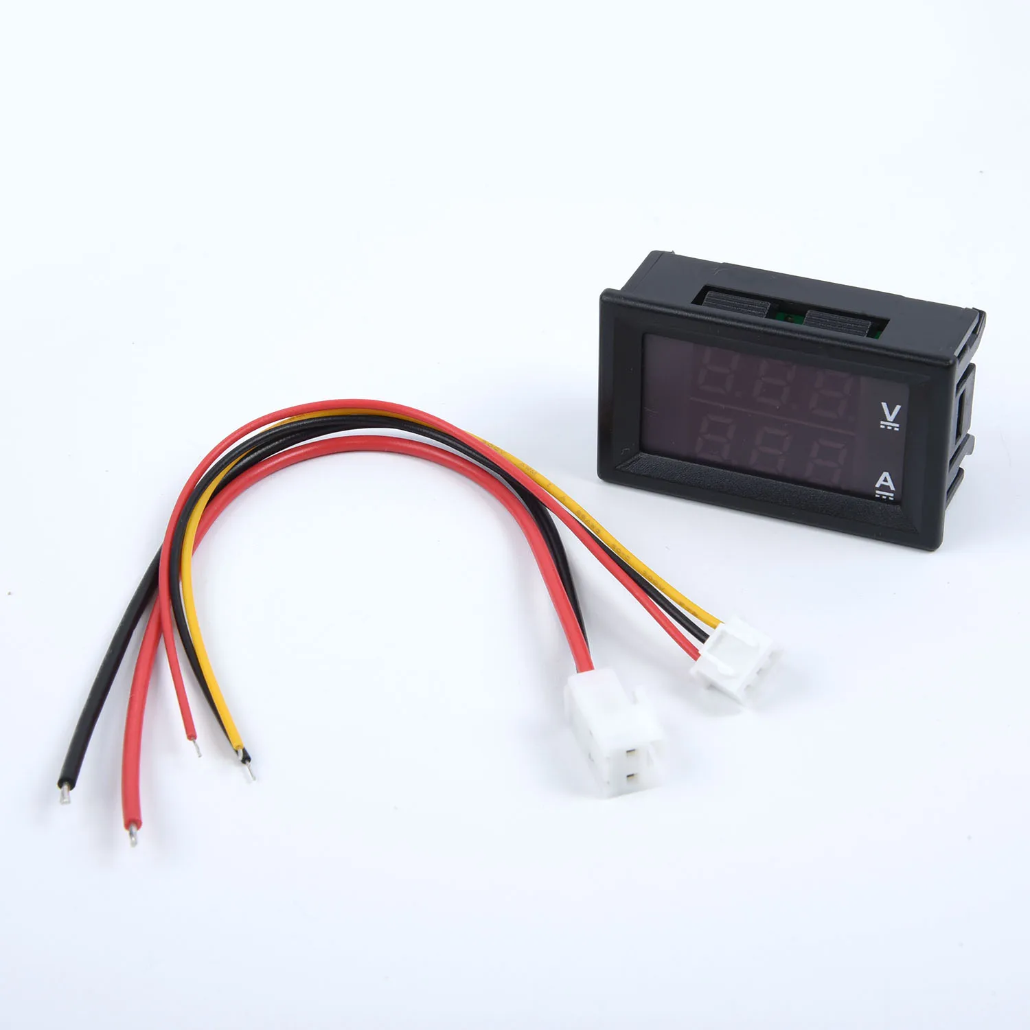 DC100V 10A Вольтметр Амперметр синий+ красный светодиодный усилитель двойной цифровой вольтметр Калибр