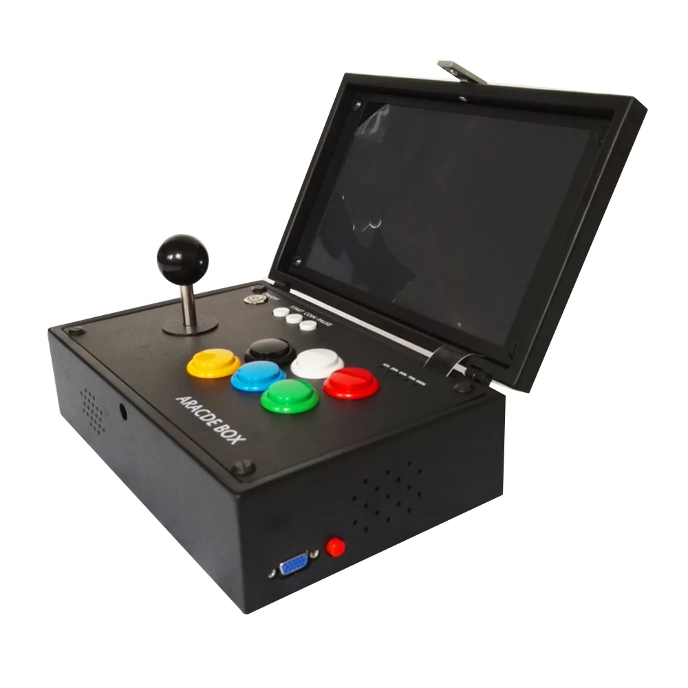 

china suppliers 10 inch LCD Mini table top machine with Classical games pandora box 6 Game PCB/Mini arcade machine