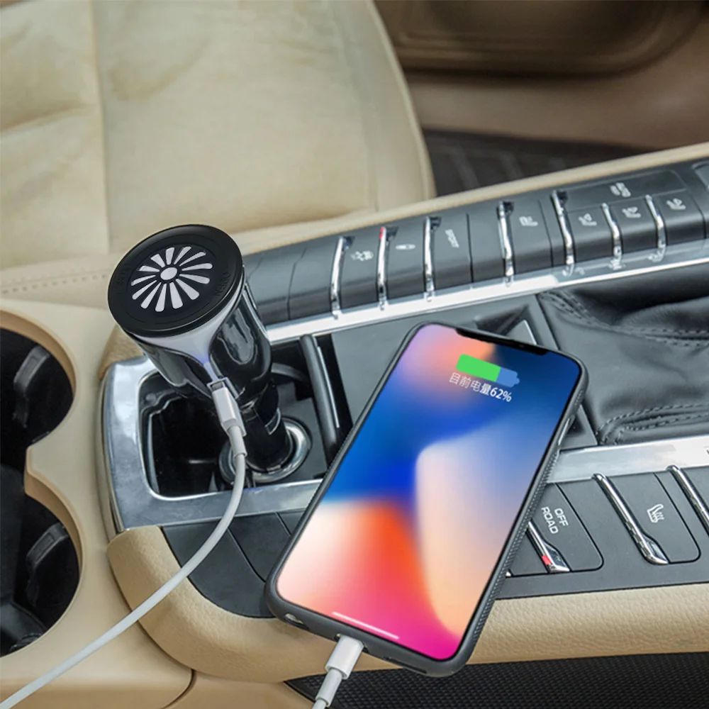 Автомобильный очиститель воздуха, увлажнитель воздуха, USB мини очиститель воздуха, автомобильный ароматизатор, Электрический твердый парфюмированный диффузор