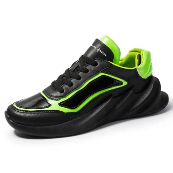 

2020 Fashion Men's Hip Hop Street Dance Shoes High Top Chunky Sneakers Autumn Summer Casual Shoes Boys Zapatos Hombre