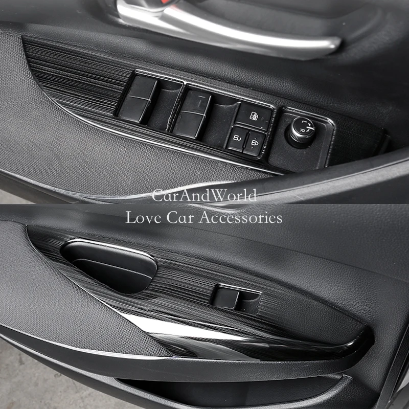 Крышка стеклопереключателя для Toyota Corolla E210 2019 2020 подлокотник межкомнатной двери