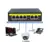 KuWFi 48V POE Switch 100Mbps Ethernet Network Switch 4 Порта PoE Switcher Стандартный Инжектор RJ45 для IP-камеры/Беспроводной AP/CCTV