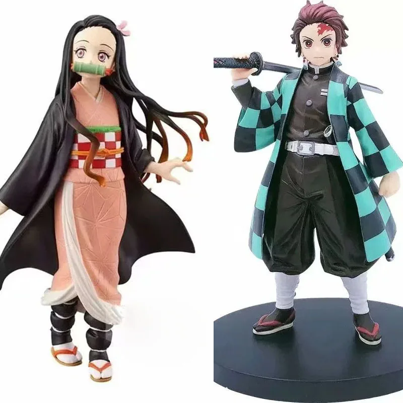 Новый аниме Demon Slayer Kimetsu no Yaiba Kamado Nezuko Tanjirou ПВХ фигурка Коллекционная модель