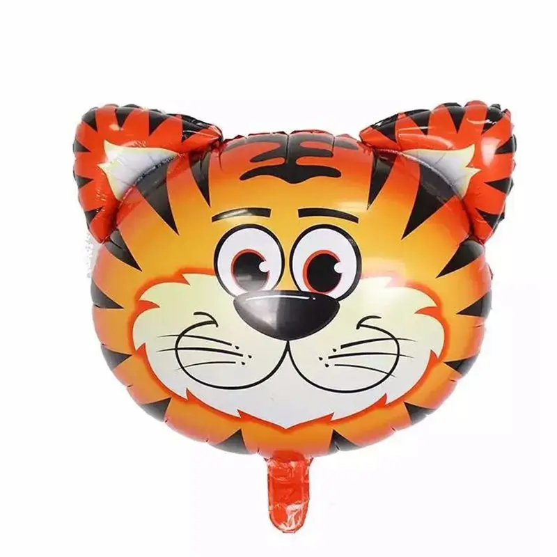 6 шт. вечерние бумажные пакеты для попкорна на день рождения, детские товары, подарочные сумки для животных, подарочные коробки для животных в джунглях сафари, зоопарке - Цвет: Balloons 1pcs