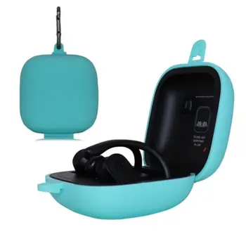 

2019 New Clamshell Opening Anti-shock Flexible Silicone Full Protective Case Cover for Beats Powerbeats Pro Earphone Accessories