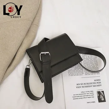 

Mini Flip Square Bags 2020 Summer New Quality Pu Leather Women's Designer Handbags Simple Leisure Travel Shoulder Messenger Bags