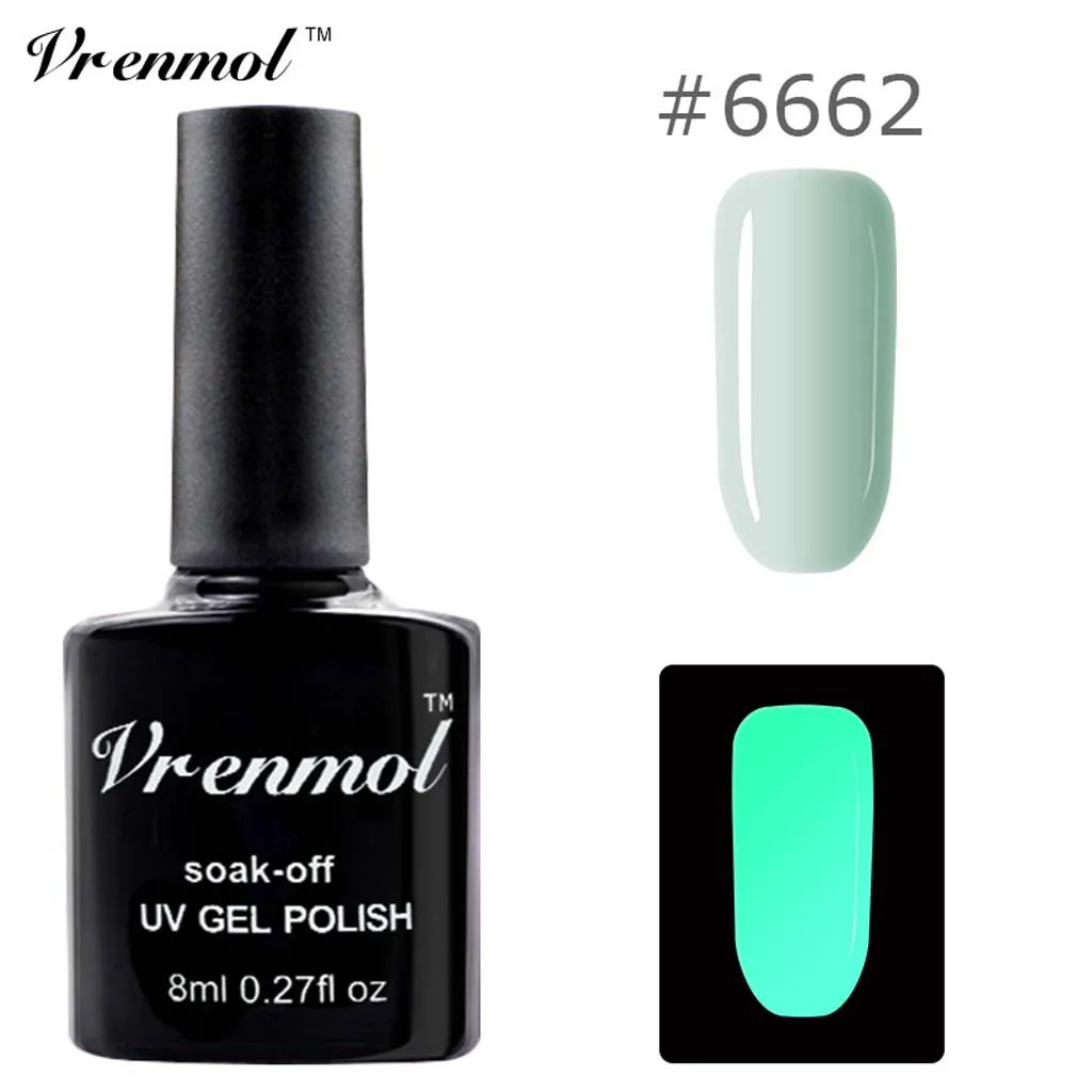 Лак для ногтей nagellak нетоксичный лак для ногтей 18 флюоресцентные цвета неоновый светящийся гель лак для ногтей tPTo Gvernis полуперманентный УФ