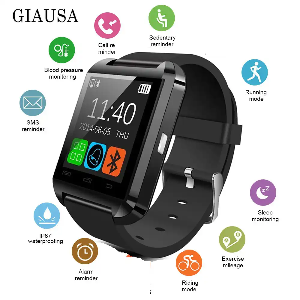 bluetooth smart watch wristwatch