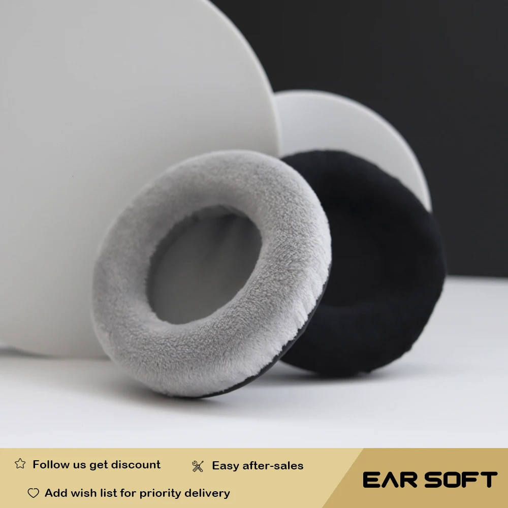 

Earsoft Replacement Cushions for HIFIMAN HE300 HE400 HE500 HE560 Headphones Cushion Velvet Ear Pads Headset Cover Earmuff Sleeve