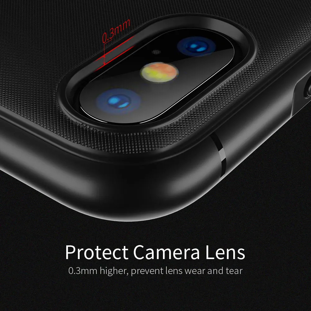 Роскошный чехол Essager для iPhone Xs Max X Xr 8 7 Plus Мягкая силиконовая задняя крышка из ТПУ
