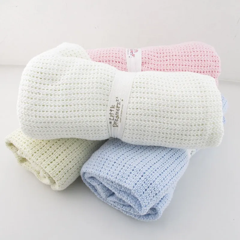 Muslin Baby Blanket Knitted Newborn Swaddle Wrap Blankets Baby Stuff  Infant Cotton Bedding Quilt For Bed Sofa Stroller Blankets 3