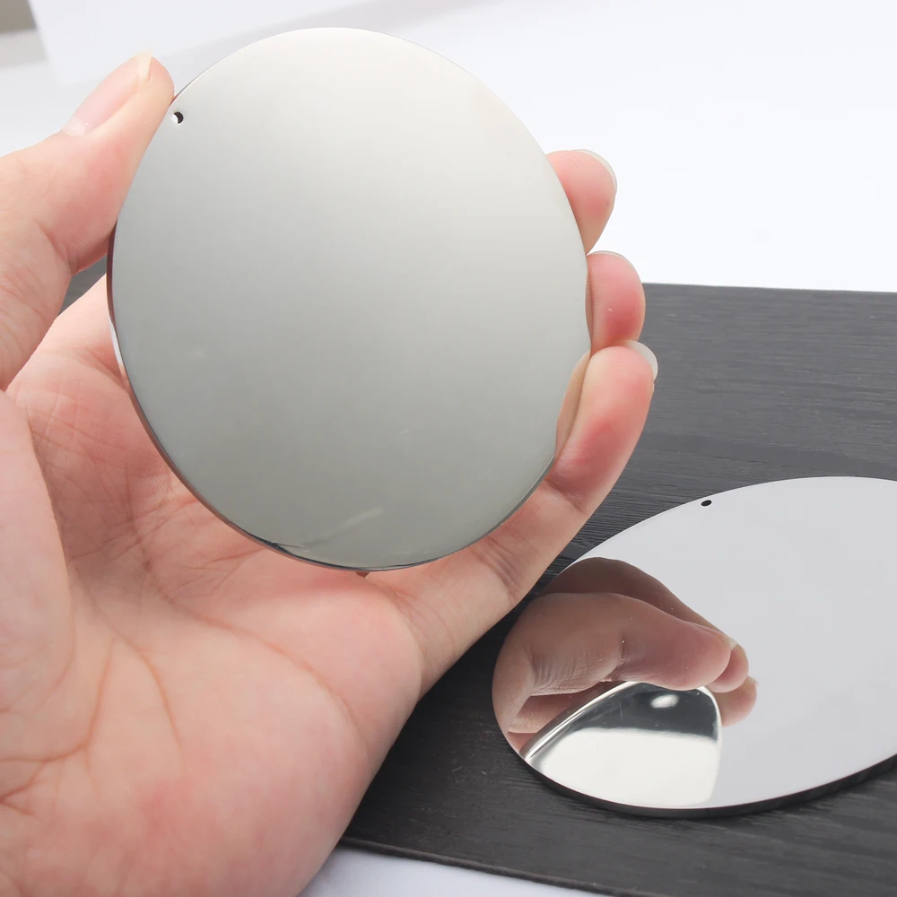 4 Dischi In Acciaio Inossidabile Da 80 Mm Di Diametro, Spessore 1-10 Mm, Piastra Metallica Rotonda For Fai Da Te, Artigianato E Uso Industriale(1mm - Foto 7