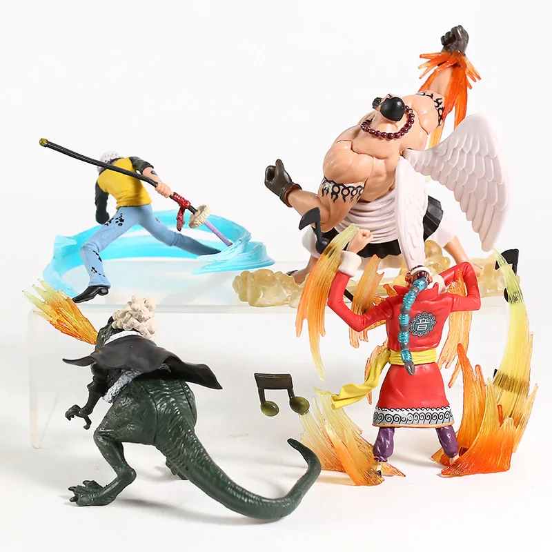 Одна штука Choshinsei Trafalgar Law Urouge X Drake Scratchmen Apoo PVC Фигурки коллекционные игрушки 4