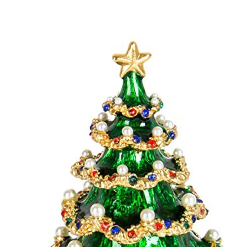 Рождественская елка, шкатулка для украшений, шкатулка для бижутерии, уникальный подарок