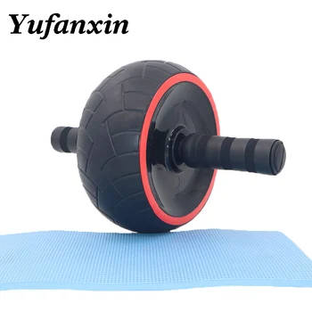 

AB wheel Abdominal strengthening round abdominal retraction pure natural rubber abdominal muscle round roller Muscle Exercise