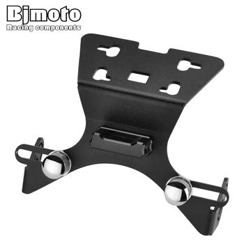 

BJMOTO Motorcycle License Plate Bracket With Led Light For KAWASAKI NINJA 250/300 NINJA250 NINJA300 2013-2017