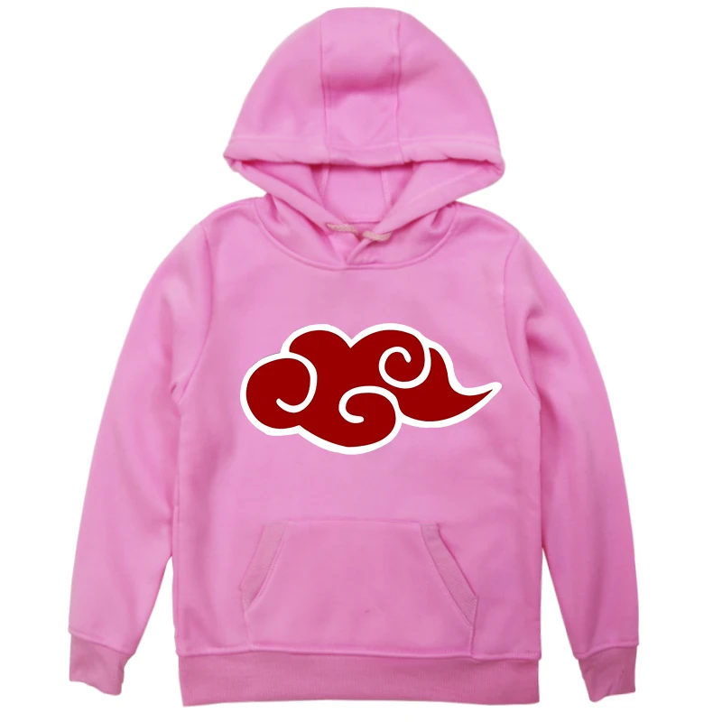 Hoodies 10 Лидер продаж; толстовки с принтом «Наруто» для мальчиков и девочек; осенне-зимнее детское бархатное пальто с капюшоном; одежда для маленьких девочек - Цвет: Hoodies 10