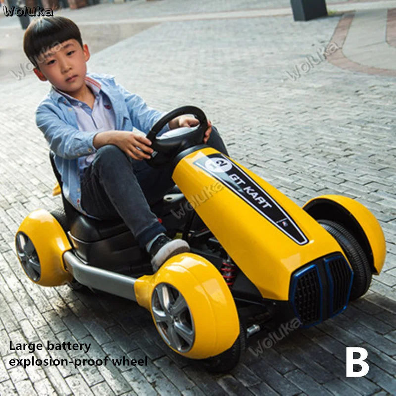 Детский автомобиль, электрический автомобиль, четыре колеса, детский игрушечный автомобиль, детская коляска для взрослых CD50 Q03