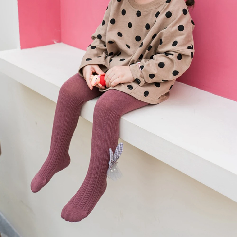 UK/Детские хлопковые колготки для маленьких девочек, колготки, носки для малышей, чулки, штаны, Чулочные изделия