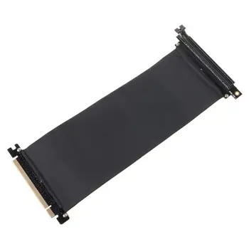 

PCI Express PCIe3.0 16X to 16X Flexible Cable Adapter 90 Degree Angle Riser Card