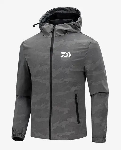 DAIWA Новая Мужская дышащая болотная куртка для рыбалки, водонепроницаемая куртка для рыбалки, одежда для охоты, рыбалки - Цвет: 31