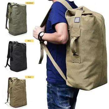 

Diagonal Package Durable Practical 3 Colors Men'S Style Canvas Handbag One Strap Shoulder Outdoors Sports Backpack