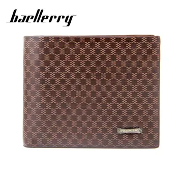 

Men's Wallet Leather Solid Slim Wallets Men Pu Leather Bifold Short Credit Card Holders Coin Purses Business Purse Male