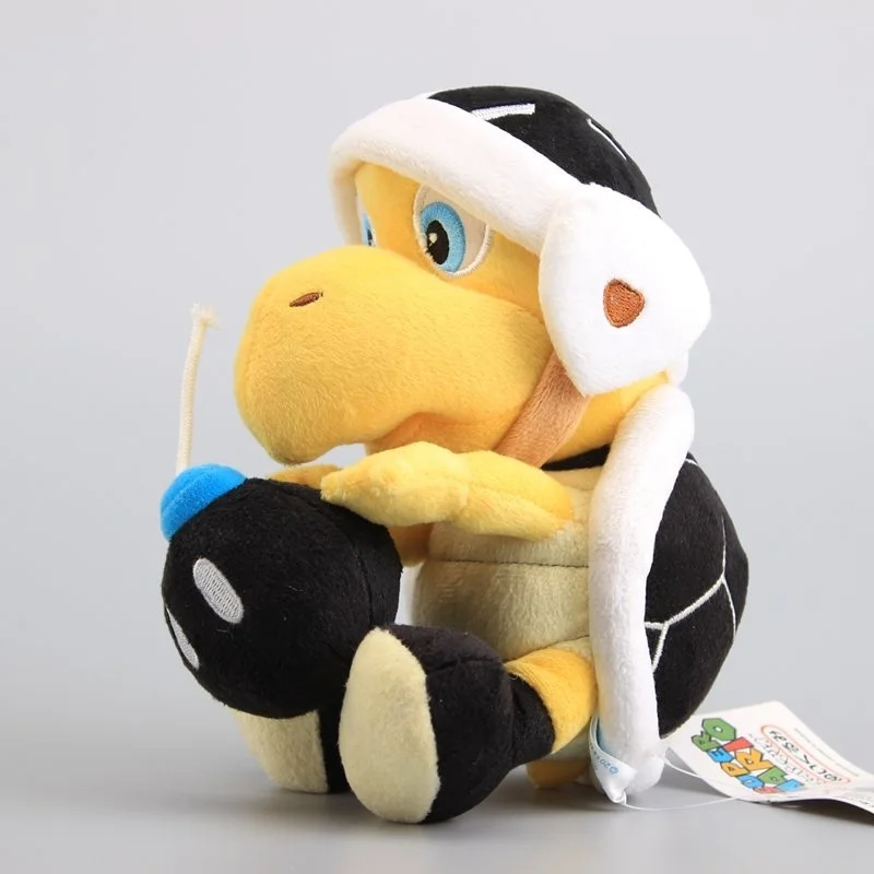 Новинка 1 шт. Супер Марио бомба koopa TROOPA черная плюшевая игрушка Черепаха Bombshell мягкие куклы " 20 подарки для детей