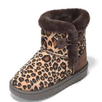 

Baby girl cotton shoes 2020 winter new children's snow boots Plush thickened cotton boots for primary school students