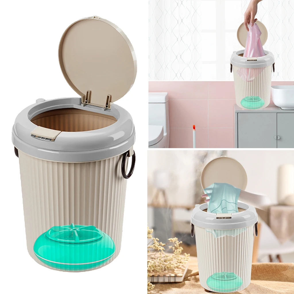 Portable 8L Automatic Washing Machine USB Charging Mini Cleaning Machine Clothes Washer for Pants Socks Underwear Home Travel